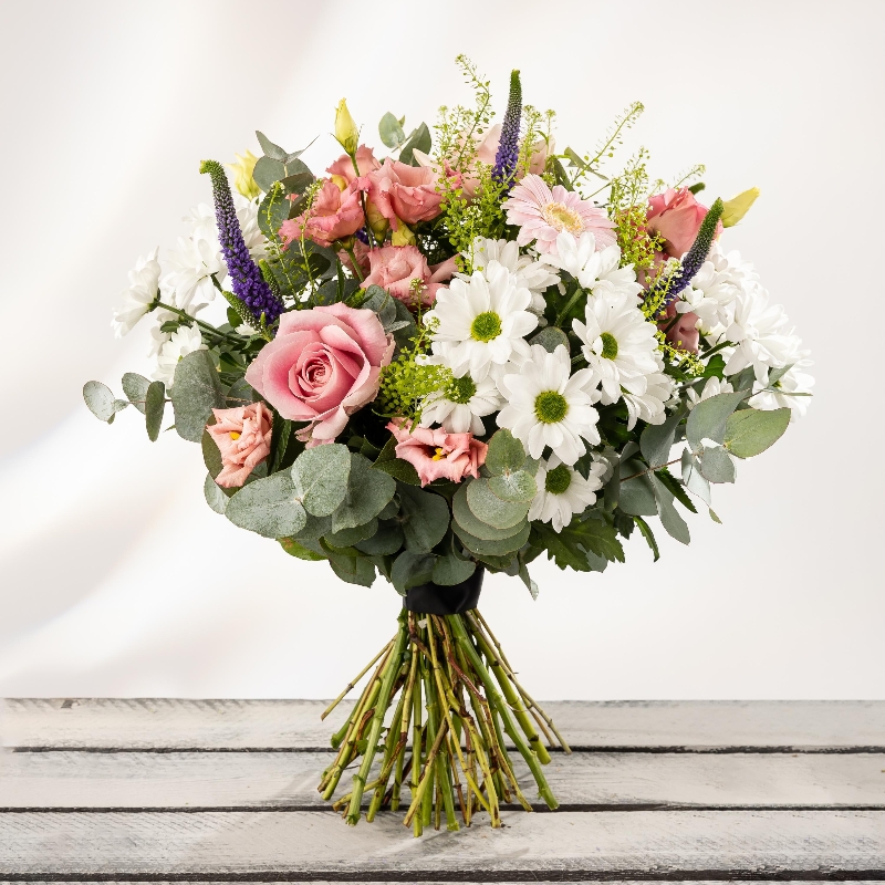 Premium Blooms Designer Choice-Fall Looks Wrapped Bouquet in Monrovia, CA
